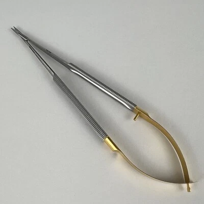 Mizuho America MicroScissors Bayonet Flat Handle - Image 1 of 4