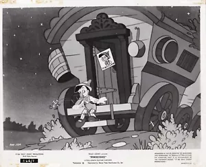 PINOCCHIO - WALT DISNEY -1940 / R1961 - 20,5 x 25,5 cm - Picture 1 of 1