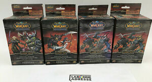 World of Warcraft Core Set Booster - lot de 4 boites sealed soit 12 figurines 