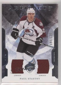 2011-12 Upper Deck Artifacts Jersey/Jersey /125 Paul Stastny #80
