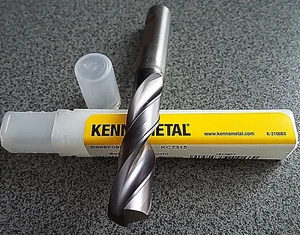 Foret hélicoïdal Ø 9,50 mm VHM KENNAMETAL B966F09500 KC7315 avec facture. - Photo 1/1