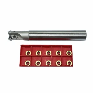 EMR C20-5R21-150-2T molino de extremo CNC/molino de nariz circular/arco + 10 insertos RPMW1003 - Imagen 1 de 5