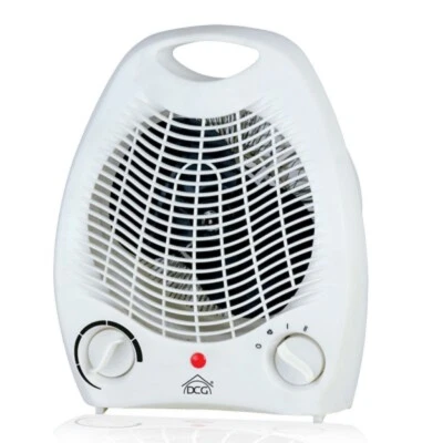 CALDOBAGNO / TERMOVENTILATORE VERTICALE DCG HL9733 2 LIVELLI RISCALDAMENTO 2000W - Immagine 1 di 4