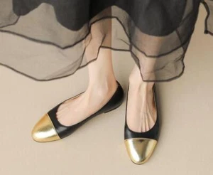 Womens Fashion Summer Round Toe Color Matching Mary Jane Shoes Flats Boat Shoes - Picture 1 of 15