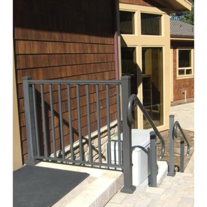 Ez Handrail Composite Deck Posts 3"X3"X38" Bronze Aluminum Post W/ Welded Base - Picture 1 of 12