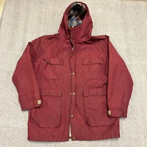 Vintage LL Bean Baxter State Parka Jacket Mens XL Red 1980s - Picture 1 of 9