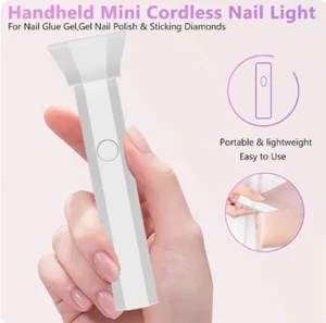 AORLIS - Lampada uv/Led per unghie - PORTATILE - 18 W - USB C - 6 LED  - GH164 - Foto 1 di 6