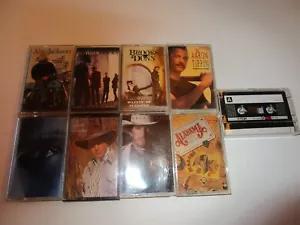 8 TAPES 1980'S COUNTRY GARTH ,ALABAMA BROOKS & DUNN +++ SS8 - Foto 1 di 2