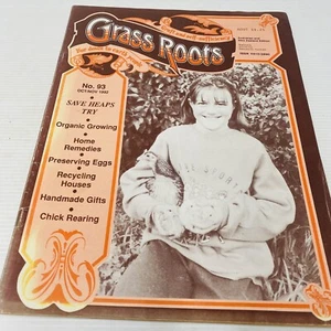 VINTAGE - GRASS ROOTS MAGAZINE FAMILY BOOK - 1992 - Issue No. 93. - Picture 1 of 6