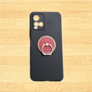 For Vivo Y33S Y35 Y36 Y22S Y55 Y52 X50 X60 3D Watermelon Holder Soft TPU Cover - Picture 1 of 4