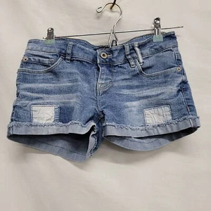 Pantalones cortos de jean para mujer Levi's talla 3 genuinamente hechos a mano - Imagen 1 de 6
