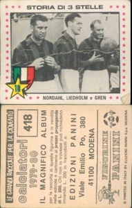 COLLEZIONE PANINI 1979/80*FIGURINA STICKER N.418* CON VELINA ORIGINALE - Foto 1 di 1