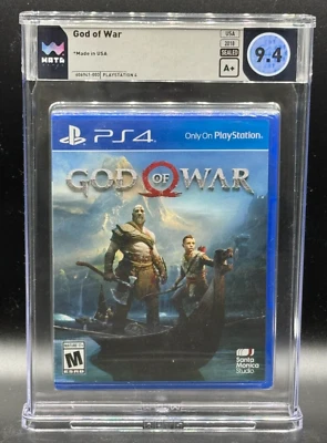 God of War Sony PlayStation 4 PS4 lacrado de fábrica novo WATA 9.4 classificação A+ - Imagem 1 de 2