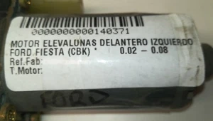 motor elevalunas delantero izquierdo para FORD FIESTA (CBK) 2002 140371 - Picture 1 of 3