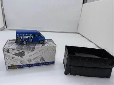 MATCHBOX-MODELS OF YESTERYEAR-POWER OF THE PRESS-YPP 04 DODGE ROUTE VAN-NY TIMES - Image 1 of 4