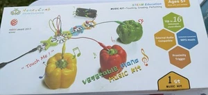 HoneyComb Steam Education Vegetable Piano Music Kit - Picture 1 of 3