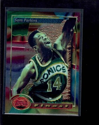 1993 Finest #186 Sam Perkins    NM/NM+ X3416039 - Image 1 of 3