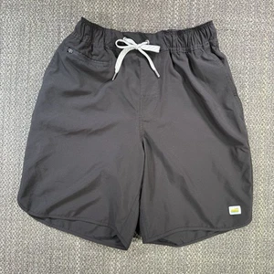 Vuori Banks Shorts Herren S schwarz 7" Taschen Kordelzug aktiv Fitnessstudio V330 sportlich - Bild 1 von 20