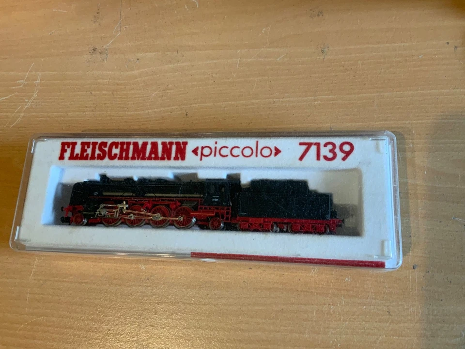 Lokomotive Fleischmann 7139  Spur N in OVP - Bild 1 von 1