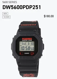 Daft Club X Pleasures X G-Shock 5600 Limited Edition /250 Punk Uhr Schneller Versand! - Bild 1 von 7