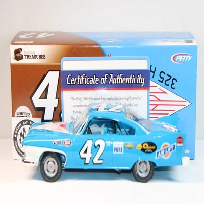 LEE PETTY 1960 ИНСТРУМЕНТАРИЙ СОКРОВИЩА #42 PLYMOUTH FURY ЗАПАС АВТОМОБИЛЯ /1,140 СДЕЛАНО XRARE!! - Изображение 1 из 4