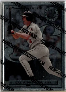1996 Leaf Preferred Steel Baseball #17 Cal Ripken Jr. INSERT ORIOLES UNPEELED - Picture 1 of 1