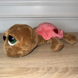 Peluche de colección Russ Berrie Shelby Lil Peepers The Love Turtle relleno corazón rosa - Imagen 1 de 14