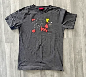 Joan Miro 2014 'A Star Caresses the Breast of a' T-Shirt Top Black XL Ming Prod. - Picture 1 of 9