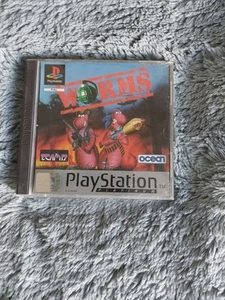 Worms PS1 PlayStation One, Complete Retro Classic, Original PAL - Picture 1 of 4