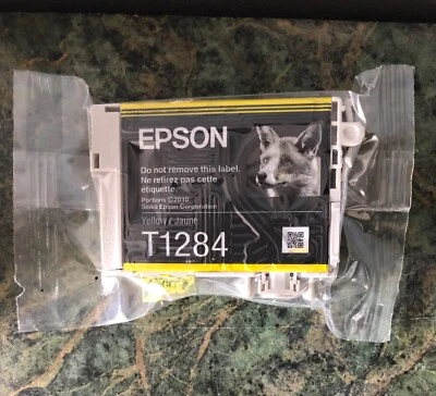 cartouche epson renard T1284 jaune - Photo 1/2