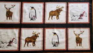Holly Jolly Christmas #14537 Quilt Panel 44" x 22" 100% cotton - Picture 1 of 5