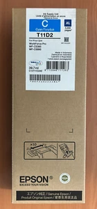 EPSON T11D2 Tintenpatrone cyan 39.7 ml f. WorkForce Pro WF-C5390 WF-C5890 2027 - Afbeelding 1 van 2