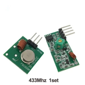 Emisor Y Receptor 433Mhz RF Kit - Imagen 1 de 1