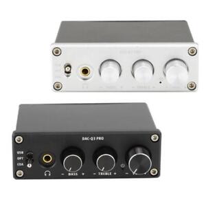 Douk Audio Q3 DAC USB/Coassiale/Opzionale Amplificatore per cuffie - Da digitale ad analogico di alta qualità