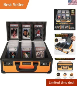 SLAB ARMOR FUSION 120+ 3 Row Psa Graded Card Storage Box Graded Card Case Psa... - Picture 1 of 9