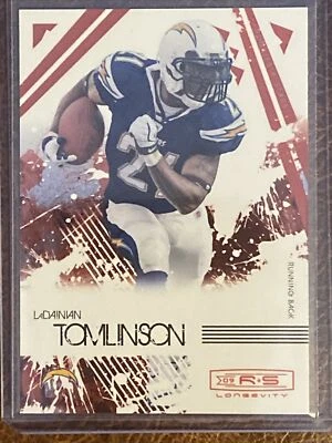 2009 Donruss Rookies & Stars Longevity Ruby /150 LaDainian Tomlinson HOF Mint!! - Image 1 of 2