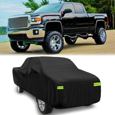 For GMC Sierra 1500 Cab Pickup Truck Car Cover Outdoor Dust Waterproof UV Custom - Image 1 of 4