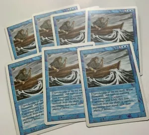Tarjeta 7 Water Elemental Magic The Gathering revisada Magic The Gathering - Imagen 1 de 3