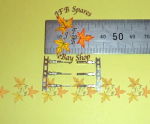 GENUINE JST 3 x Male Pins/Tabs & 3 x Female Sockets/Receptacles Japan Solderless - Picture 1 of 2