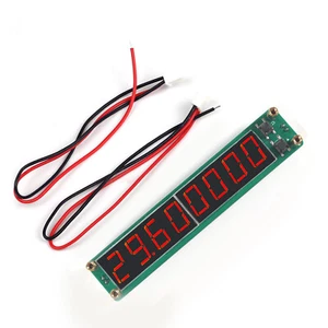 Red PLJ-8LED-R 0.1MHZ - 2.4GHz RF Signal Frequency Counter Cymometer Tester - Zdjęcie 1 z 14