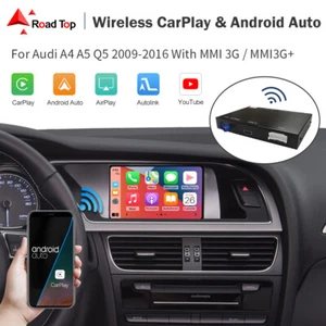 CarPlay für Audi A4 A5 Q5 2009-2015 Android Auto Wireless mit MirrorLink AirPlay - Bild 1 von 13