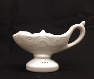 Vtg Klay Kraft Pottery Genie Small 3" x 4.5" Lamp Candle Holder Milford Nebraska - Picture 1 of 8