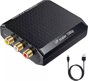 AV to HDMI Converter 1080P RCA to HDMI Adapter Mini Composite CVBS Audio Video - Picture 1 of 11