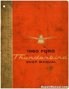 1960 Ford Thunderbird Shop Manual - Bild 1 von 1