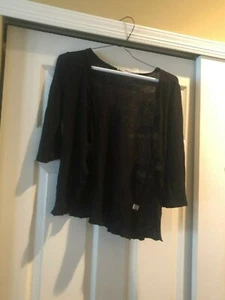 Girls "33 Lights" Black Sweater Size M (10) - Picture 1 of 4