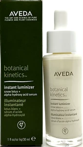 AVEDA BOTANICAL KINETICS INSTANT LUMINIZER SNOW LOTUS+ACID SERUM 1.0 Oz / 30 ml - Picture 1 of 8