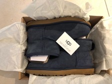 UGG Boots Uggs Mini II Classic 40 / 9 OVP wie NEU blau Navy dunkelblau