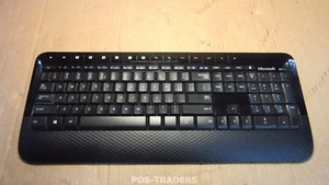 Clavier sans fil Microsoft 2000 QWERTY clavier de bureau porte-tout - Photo 1/2