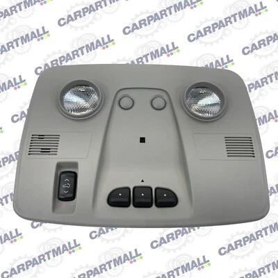 09-12 GMC Acadia Roof Overhead Console Dome Map Light Sunroof Switch 2034068-31 Foto 1 de 4