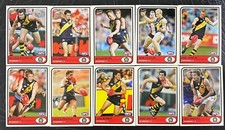 2005 AFL SELECT TRADITION RICHMOND TIGERS TEAM SET 10 CARDS MINT CONDITION
